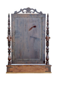 19th Century Swedish Birch Vanity Mirror — thumbnail 4