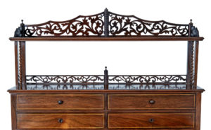 French 19th Century Palisander Ladies Writing Table — thumbnail 3