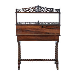French 19th Century Palisander Ladies Writing Table — thumbnail 4
