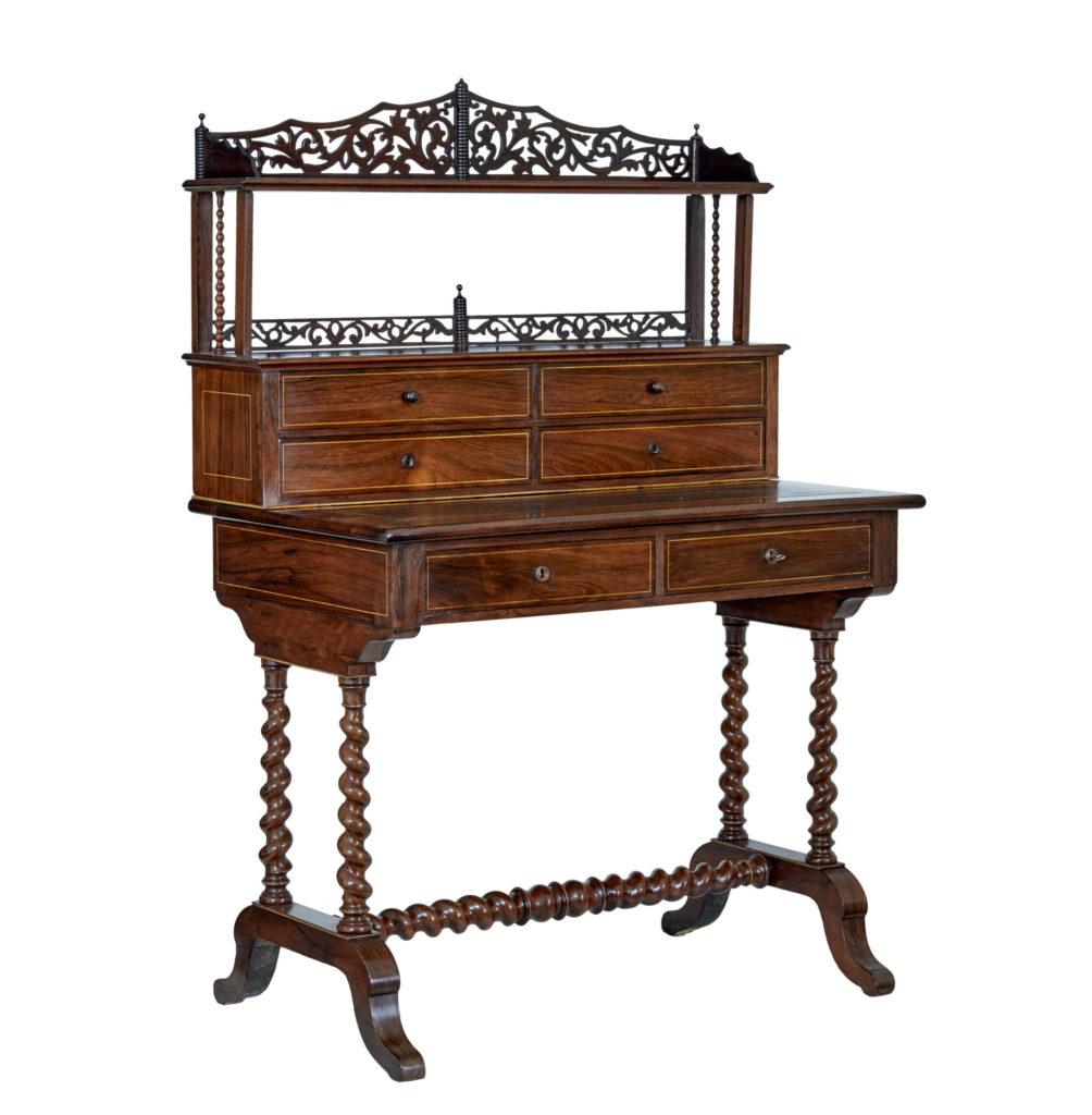 French 19th Century Palisander Ladies Writing Table