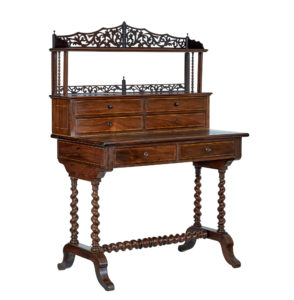 French 19th Century Palisander Ladies Writing Table — thumbnail 1
