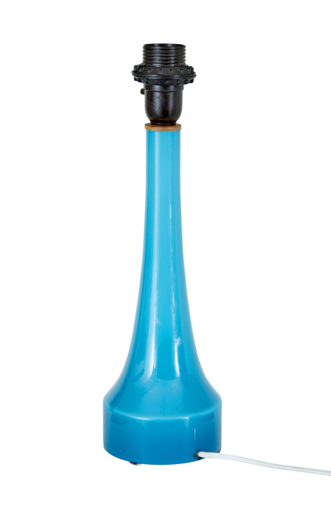 Mid 20th Century Glass Table Lamp by Bergboms — image 4