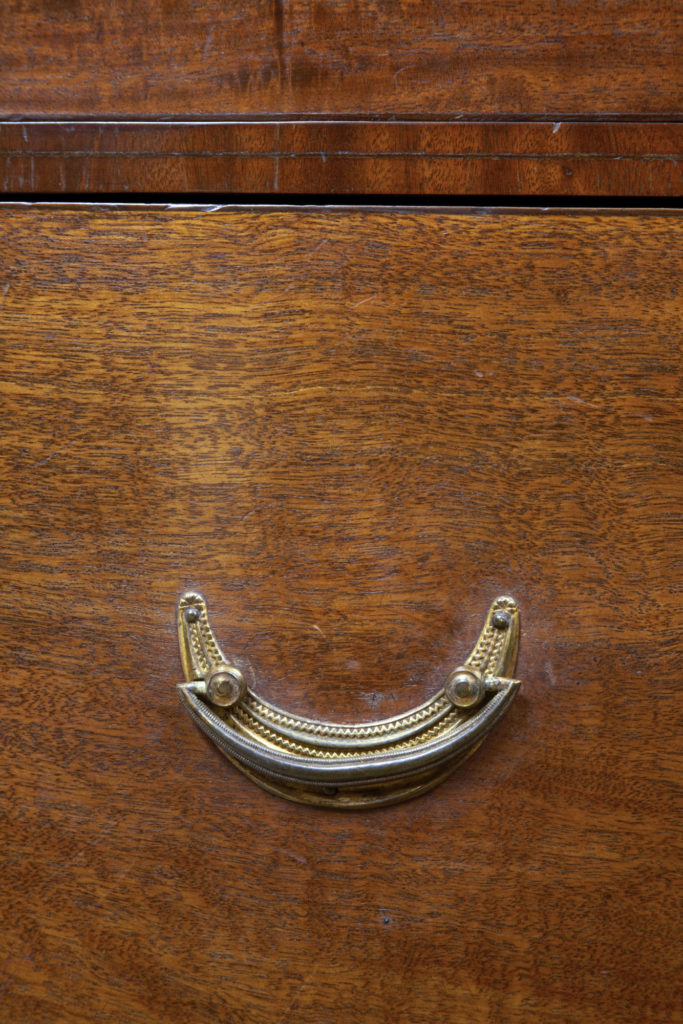 Mid 19th Century Bowfront Mahogany Chest on Chest — image 2