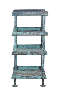 1920’s Industrial Painted Shelving Stand — thumbnail 2