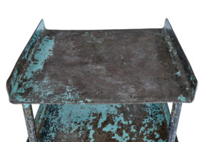 1920’s Industrial Painted Shelving Stand — thumbnail 6