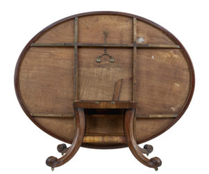 Rare George Iv Mahogany Tilt Top Breakfast Table of Enormous Proportions — thumbnail 9