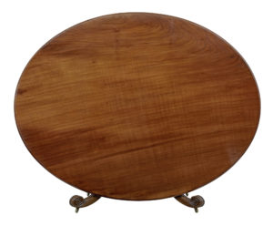Rare George Iv Mahogany Tilt Top Breakfast Table of Enormous Proportions — thumbnail 11