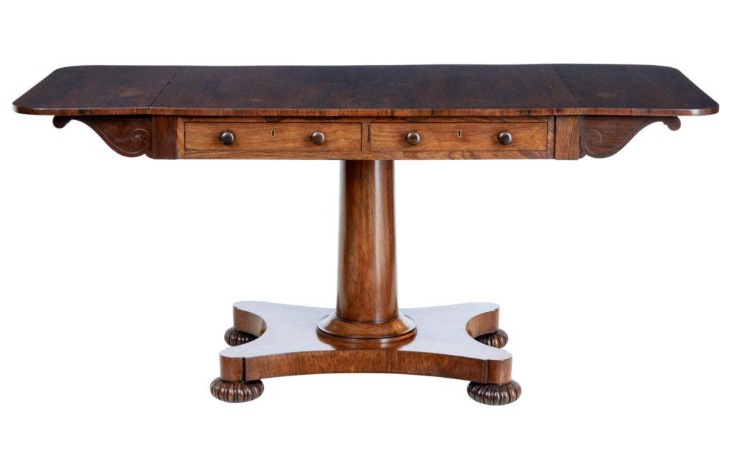 19th Century Regency Palisander Sofa Table