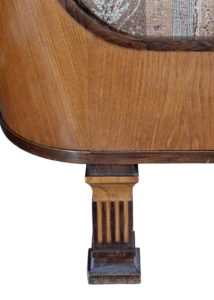 Erik Chambert Art Deco Swedish Elm and Birch Daybed — thumbnail 2