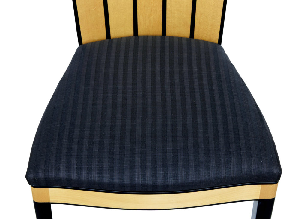 Set of 8 Finnish Cranbrook House Dining Chairs by Eliel Saarinen — image 5