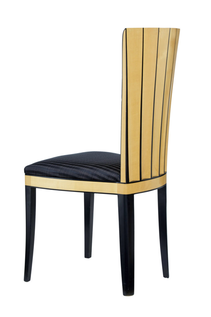 Set of 8 Finnish Cranbrook House Dining Chairs by Eliel Saarinen — image 9