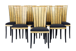 Set of 8 Finnish Cranbrook House Dining Chairs by Eliel Saarinen — thumbnail 1