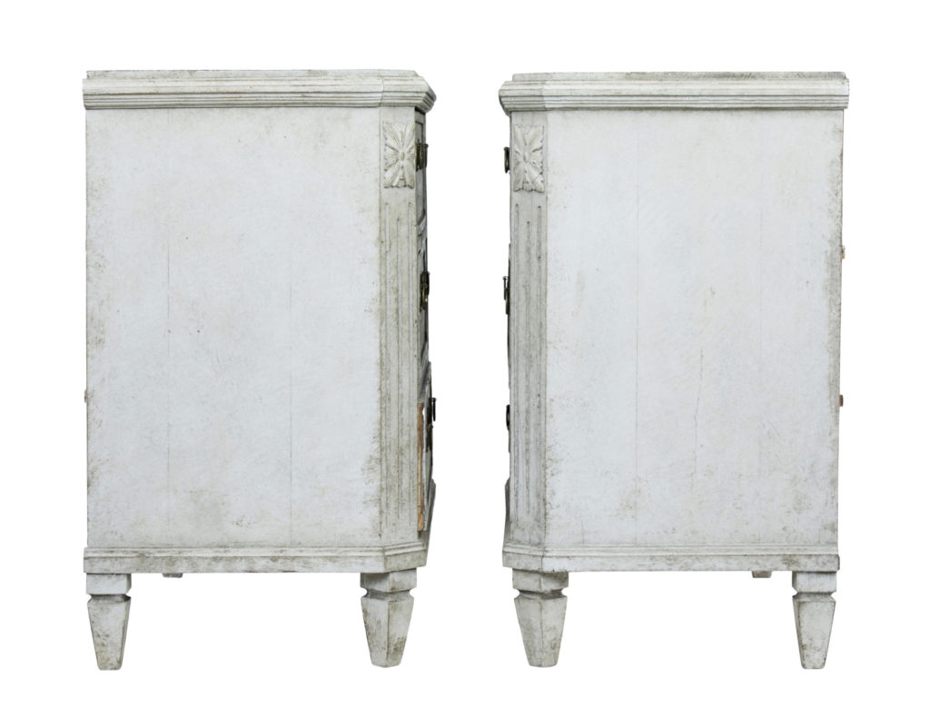 Fine Pair of 19th Century Swedish Painted Commodes — image 5