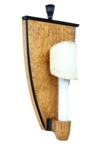 Pair of Early 20th Century Biedermeier Revival Wall Lights — thumbnail 3