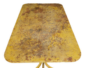 Late 19th Century Painted Cast Iron Garden Table — thumbnail 4