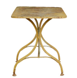 Late 19th Century Painted Cast Iron Garden Table — thumbnail 5
