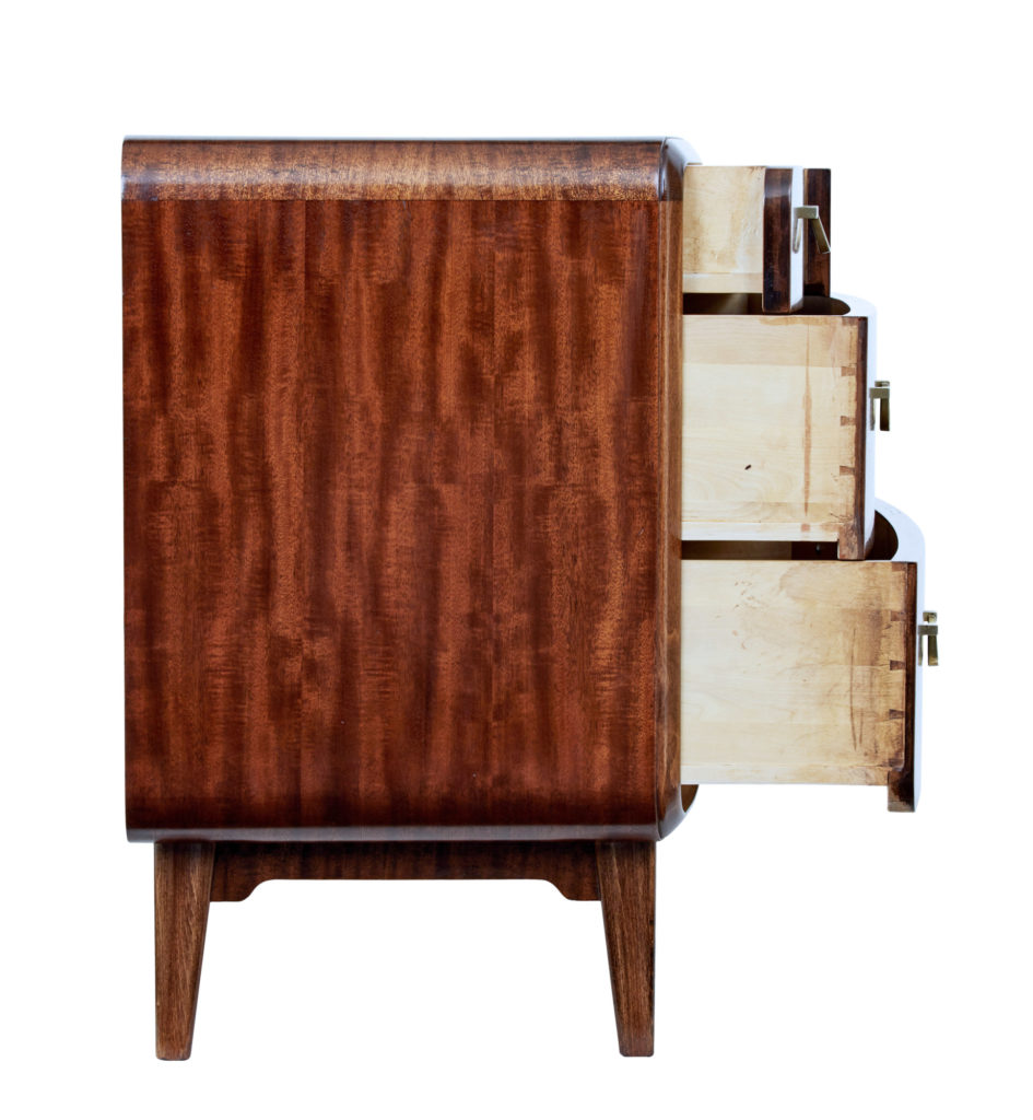 Mid 20th Century Mahogany 3 Piece Bedroom Suite by Smf Bodafors — image 12