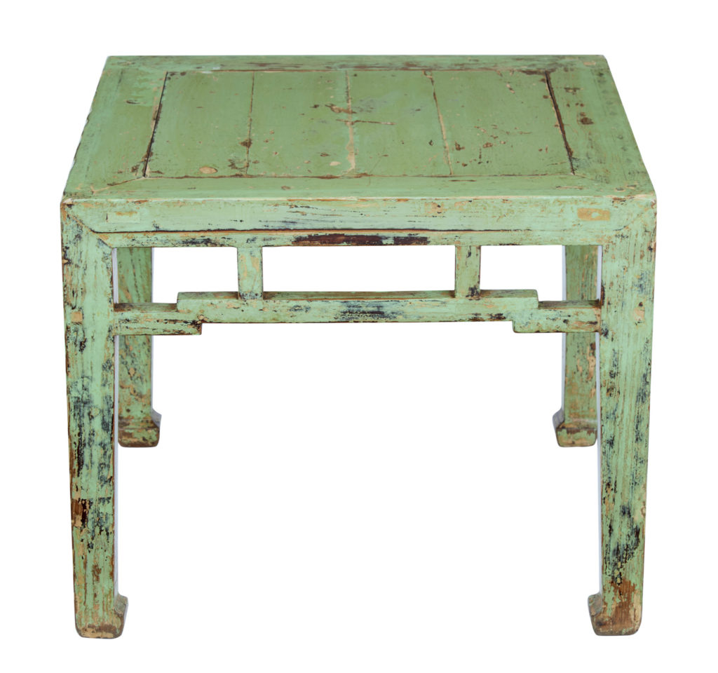 Late 19th Century Chinese Lacquered Occasional Table — image 5