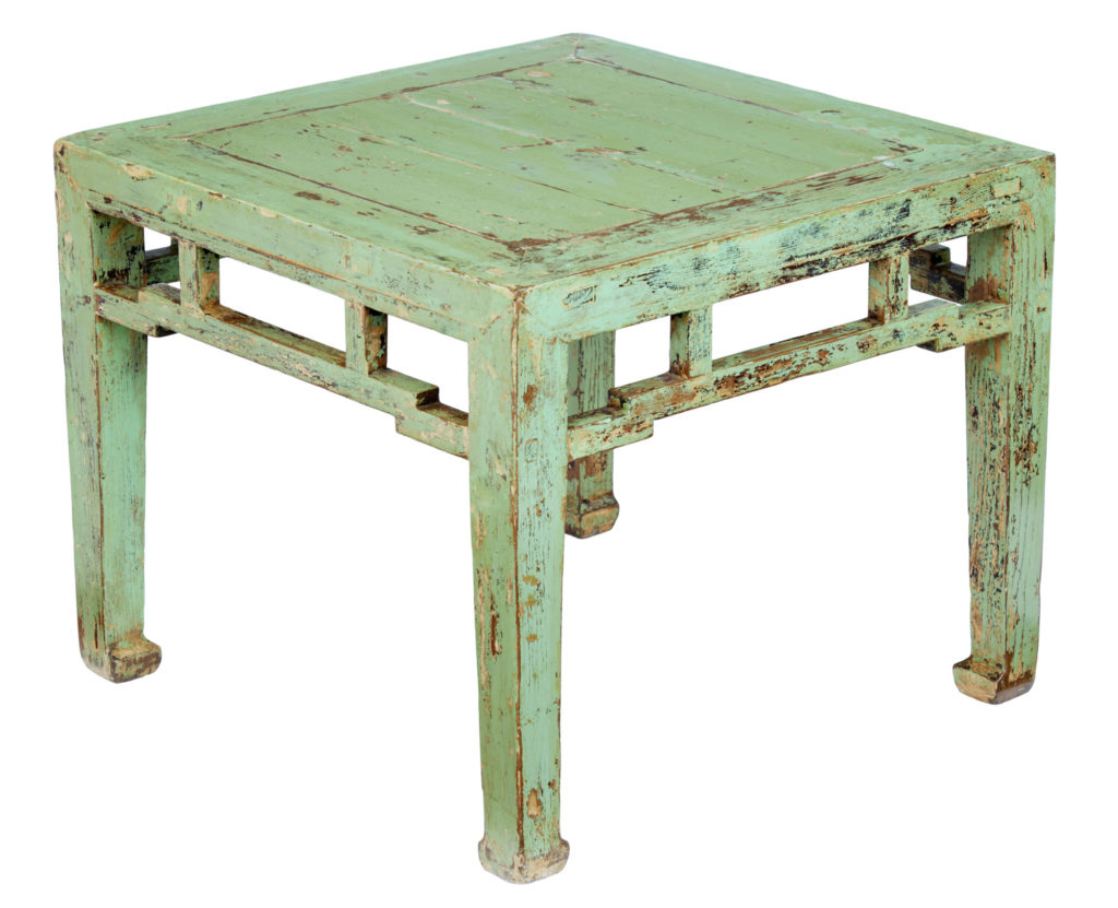 Late 19th Century Chinese Lacquered Occasional Table