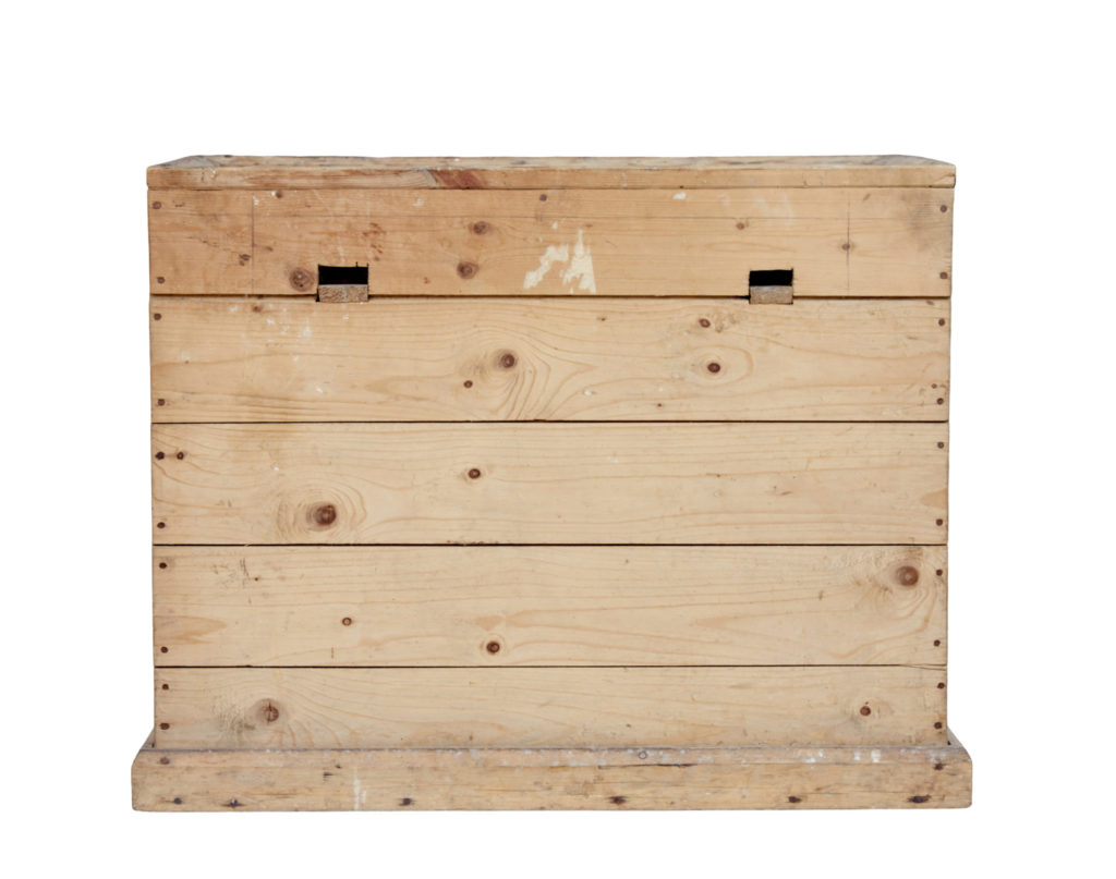 19th Century Scandinavian Pine Cobblers Bench — image 3