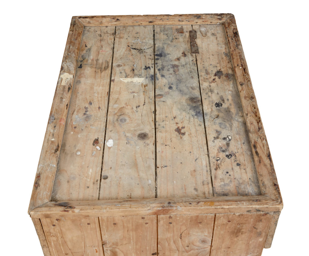 19th Century Scandinavian Pine Cobblers Bench — image 6