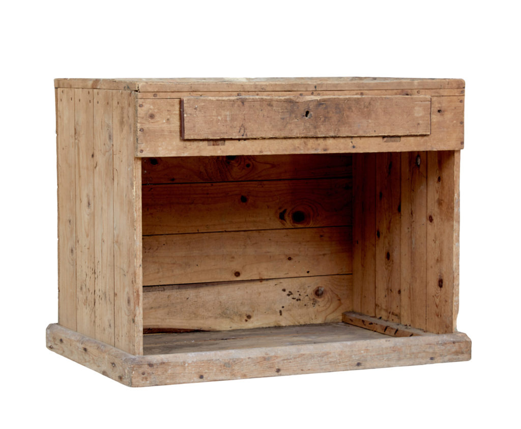 19th Century Scandinavian Pine Cobblers Bench