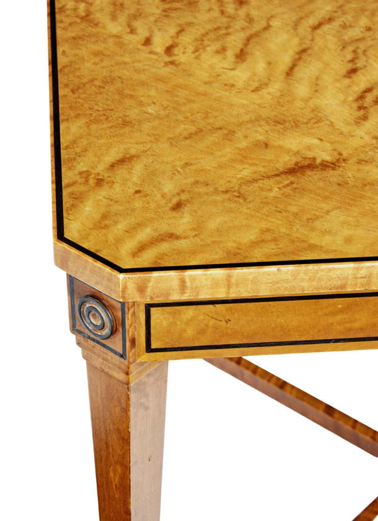 Early 20th Century Birch Occasional Table by David Blomberg — image 3