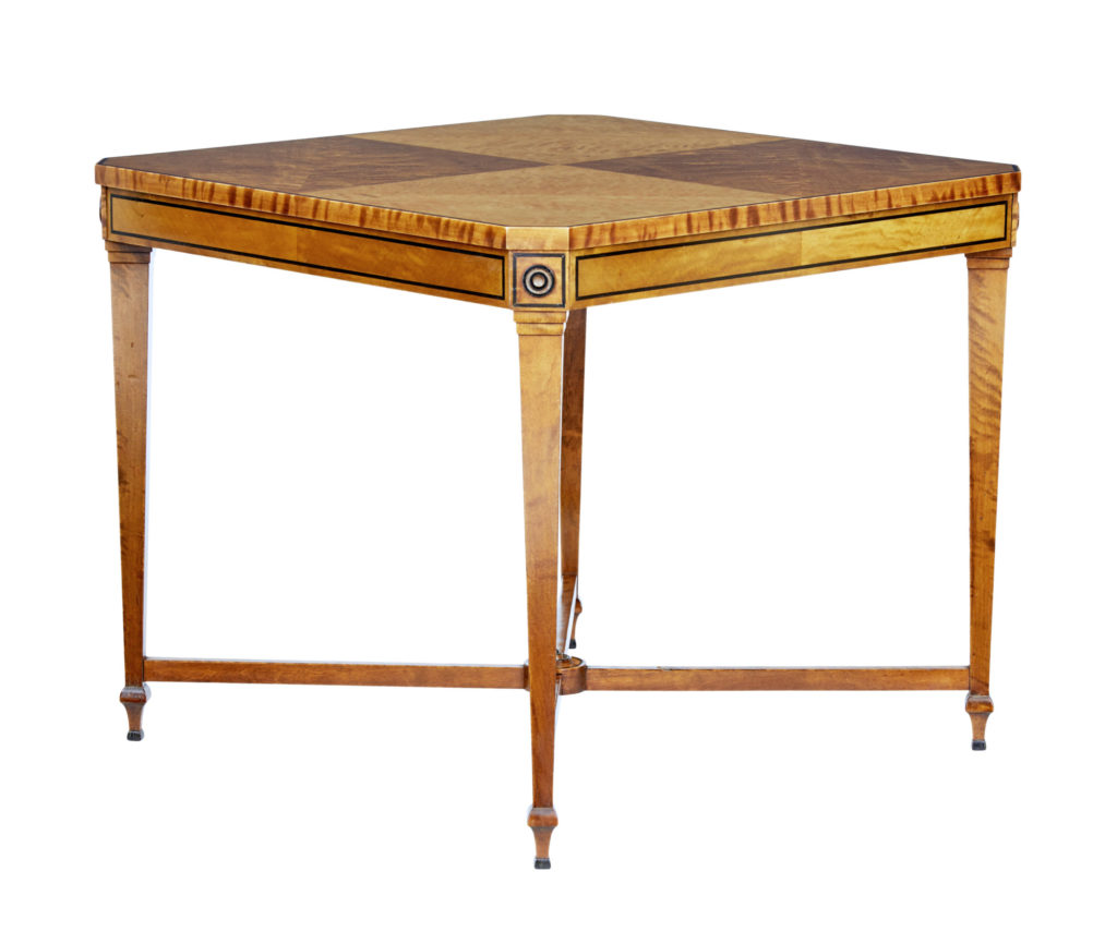 Early 20th Century Birch Occasional Table by David Blomberg — image 5