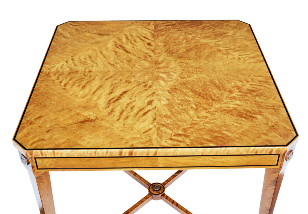 Early 20th Century Birch Occasional Table by David Blomberg — image 4