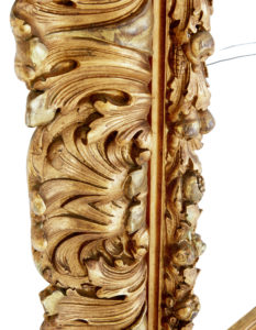 Large Impressive 19th Century Rococo Revival Gilt Frame — thumbnail 3