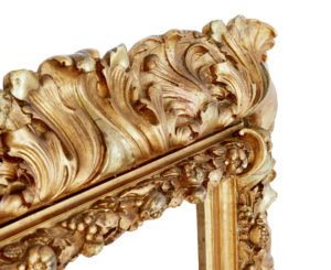 Large Impressive 19th Century Rococo Revival Gilt Frame — thumbnail 4