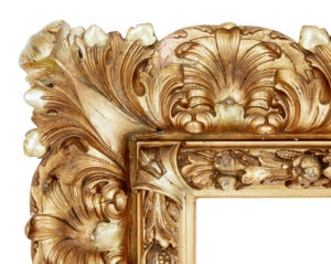 Large Impressive 19th Century Rococo Revival Gilt Frame — thumbnail 6