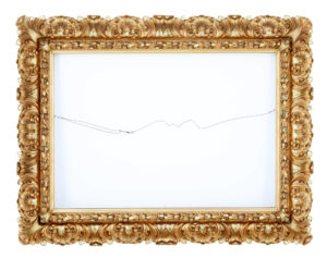 Large Impressive 19th Century Rococo Revival Gilt Frame — thumbnail 1