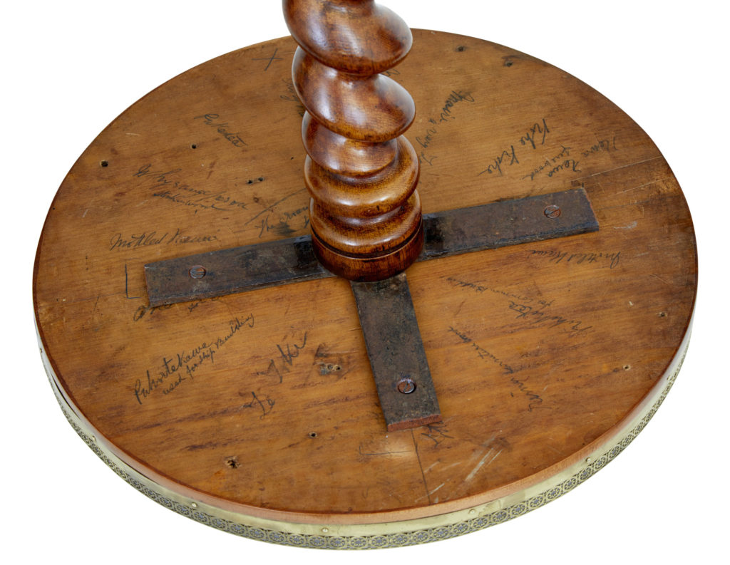 Rare 19th Century Specimen Wood Occasional Table — image 2