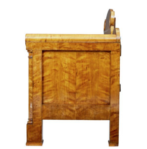 Swedish 19th Century Empire Revival Birch Sofa — thumbnail 5