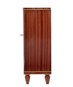 Mid 20th Century Scandinavian Mahogany Open Bookcase — thumbnail 3