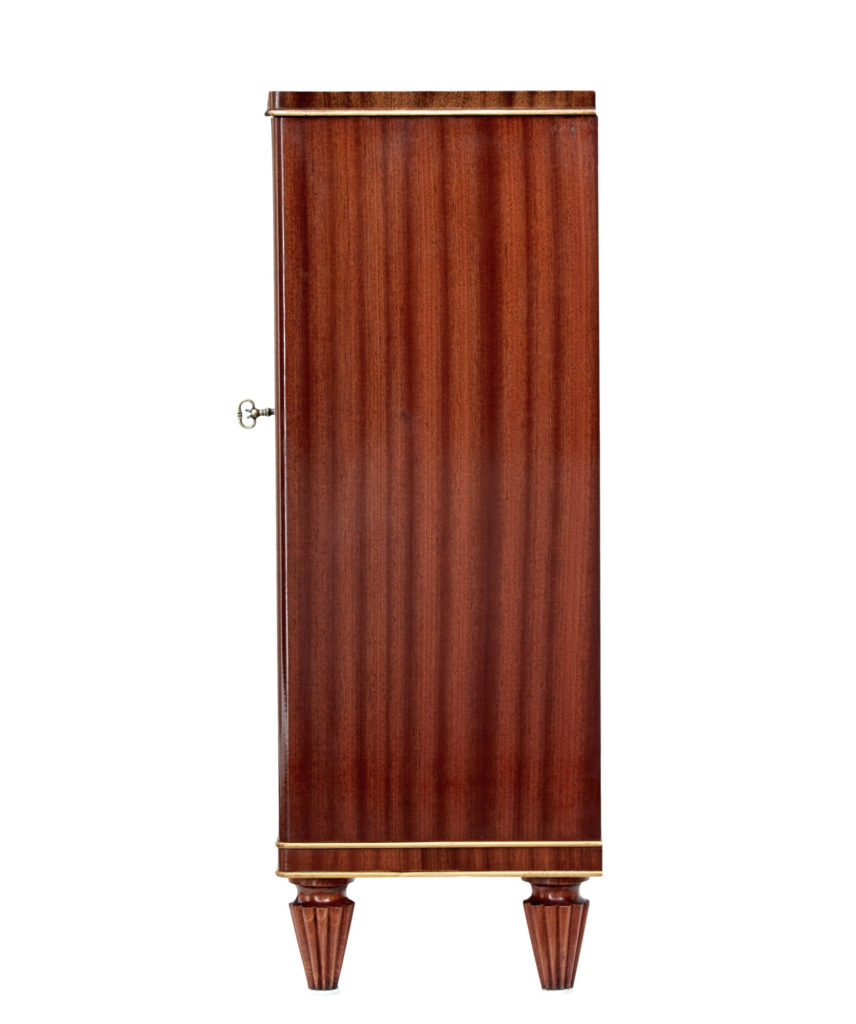 Mid 20th Century Scandinavian Mahogany Open Bookcase — image 3