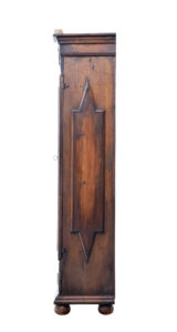 Early 19th Century Swedish Baroque Pine Cabinet — thumbnail 3
