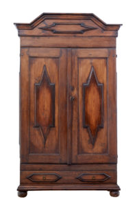 Early 19th Century Swedish Baroque Pine Cabinet — thumbnail 8