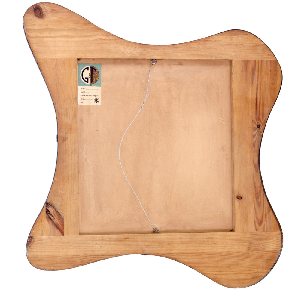 Pair of 1960’s Shaped G&Amp;T Wall Mirrors — image 2