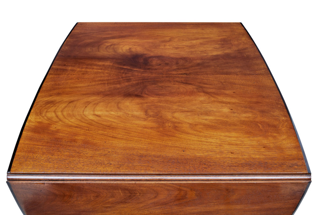 19th Century Mahogany Inlaid Sofa Table — image 3