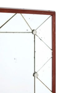 1950's Deco Influenced Shaped Wall Mirror — thumbnail 3
