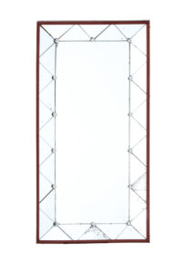 1950's Deco Influenced Shaped Wall Mirror — thumbnail 1