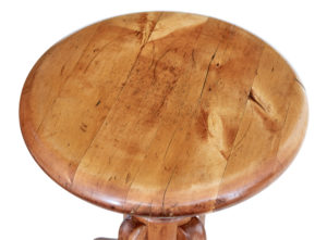 Late 19th Century Oak and Pine Piano Stool — thumbnail 2