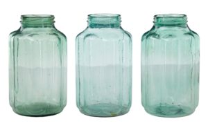 Collection of 3 Early 20th Century Cucumber Jars — thumbnail 1