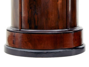 Fine Pair of Mid 19th Century Palisander Pedestal Cabinets — thumbnail 2