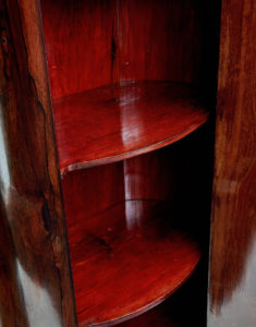 Fine Pair of Mid 19th Century Palisander Pedestal Cabinets — thumbnail 5