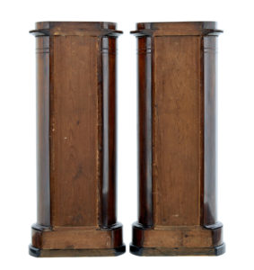Fine Pair of Mid 19th Century Palisander Pedestal Cabinets — thumbnail 8