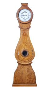 19th Century Swedish Birch Mora Longcase Clock — thumbnail 8