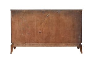 Mid 20th Century Scandinavian Satinwood Chest of Drawers — thumbnail 5
